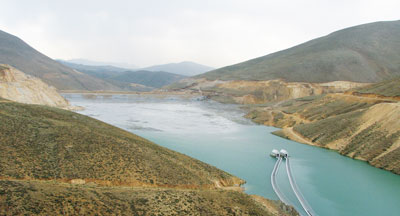 (1 & 2 ) Sungun copper factory`s  water supply, pumping installations and tailings disposal and transfer